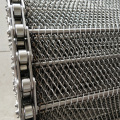 Chain Flat Spiral Wire Mesh Weave Conveyor Belt